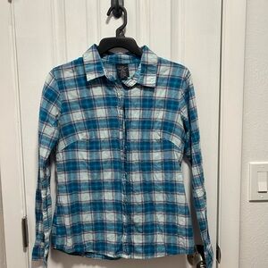 Faded Glory Plaid Button-up Shirt